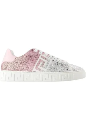 VERSACE Low-Top Sneaker - Sneakers - Leather - White - Gr. 36 (EU) - in - für Damen