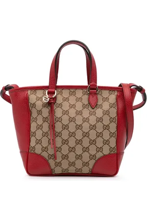 Gucci Crossbody Bags - 2016-2024 Small GG Canvas Bree Satchel - Gr. unisize - in - für Damen