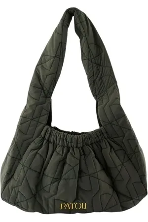 Patou Hobo Bags - Le Biscuit Shoulder Bag - Synthetic - Green - Gr. unisize - in - für Damen