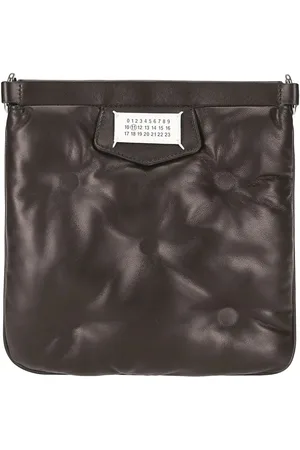 Maison Margiela Hobo Bags - Quilted Black Shoulder Bag With Adjustable Strap - Gr. unisize - in - für Damen
