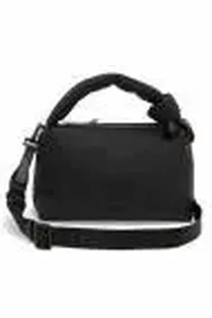 J.W.Anderson Hobo Bags - Black Shoulder Bag With Knotted Handle - Gr. unisize - in - für Damen