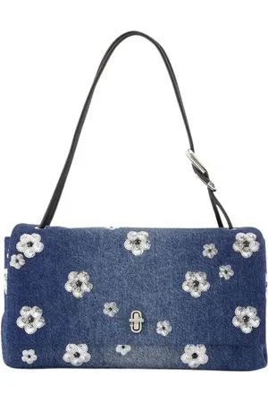 Marc Jacobs Hobo Bags - The Large Dual Shoulder Bag - Cotton - Blue - Gr. unisize - in - für Damen