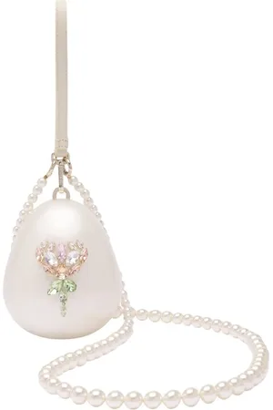 Simone Rocha Hobo Bags - Micro Egg Bag Pearl Crossbody - Gr. unisize - in - für Damen