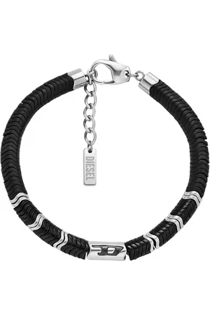 Diesel Armbänder - D Logo Armband - Gr. ONE SIZE - in Silber - für Damen