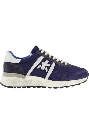 Premiata Low-Top Sneaker - Heren Lander Sneaker Blauw - Gr. 41 (EU) - in - für Damen