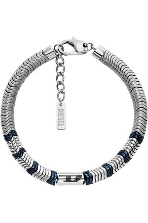 Diesel Armbänder - D Logo Armband - Gr. ONE SIZE - in Silber - für Damen