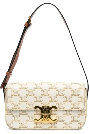 Céline Hobo Bags - 2021 Triomphe Coated Canvas Claude Shoulder Bag - Gr. unisize - in - für Damen