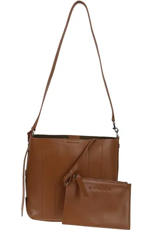 Hogan Hobo Bags - Soft Calfskin Hobo Shoulder Bag With Removable Pou - Gr. unisize - in - für Damen