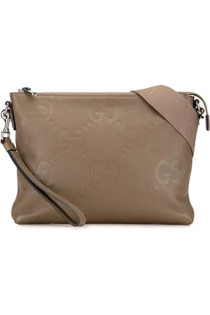 Gucci Hobo Bags - Medium Jumbo GG Embossed Messenger Bag - Gr. unisize - in - für Damen