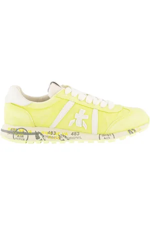 Premiata Low-Top Sneaker - Dames Lucyd Sneaker Geel - Gr. 37 (EU) - in - für Damen
