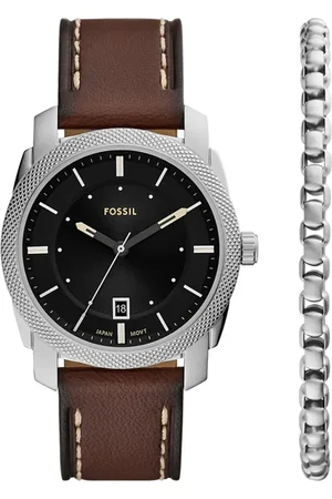 Fossil Uhren - Machine Geschenkset - Gr. unisize - in Silber - für Damen