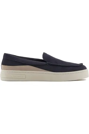 Armani Exchange Loafer - Flat Shoes Blue - Gr. 6 - in - für Damen
