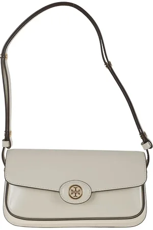 Tory Burch Hobo Bags - Robinson Spazzolato E/W Shoulder Bag - Gr. unisize - in - für Damen