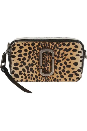 Marc Jacobs Hobo Bags - Compact Leopard Print Bag With Smooth Leather Acce - Gr. unisize - in - für Damen