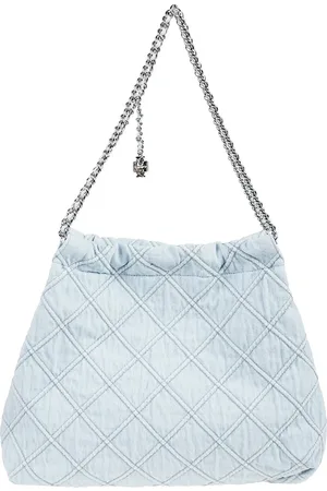 Tory Burch Businesstaschen & Reisegepäck - Fleming Hobo Bag Blue - Gr. unisize - in - für Damen