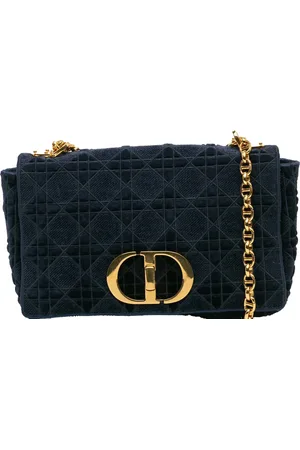 Dior Crossbody Bags - 2021 Medium Velvet Cannage Caro Bag - Gr. unisize - in - für Damen