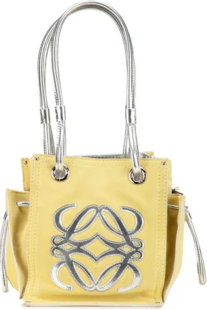 Loewe Hobo Bags - 2010-2024 Anagram Suede Shoulder Bag - Gr. unisize - in - für Damen