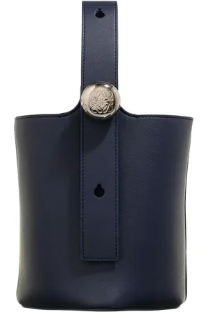 Loewe Beuteltaschen - Mini Pebble Bucket Leather Bag - Gr. unisize - in - für Damen