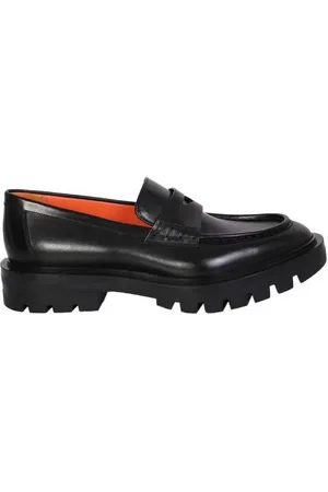 santoni Loafer - Leather penny loafer - Gr. 37 (EU) - in - für Damen