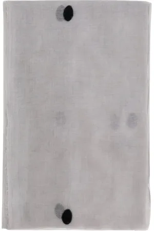 Faliero Sarti Tücher & Schals - New Bonghino Silk Blend Scarf With Polka Dot Patte - Gr. unisize - in - für Damen