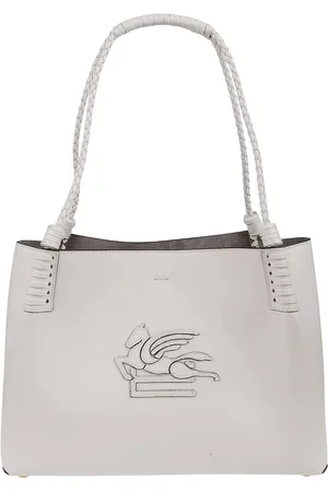 Etro Businesstaschen & Reisegepäck - Small Libra Shopping Bag White - Gr. unisize - in - für Damen