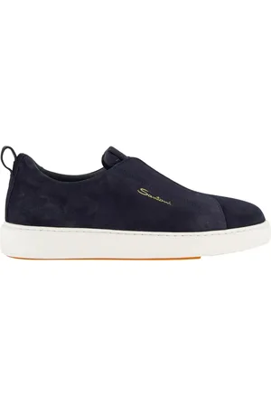 santoni Loafer - Heren Victor Sneaker Blauw - Gr. UK_10 - in - für Damen