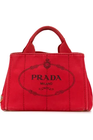 Prada Crossbody Bags - 2010-2024 Small Canvas Canapa Logo Satchel - Gr. unisize - in - für Damen
