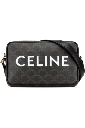 Céline Hobo Bags - 2020-2024 Triomphe Coated Canvas Logo Crossbody - Gr. unisize - in - für Damen