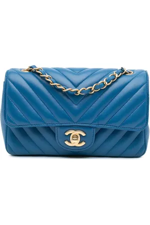 CHANEL Hobo Bags - 2019 Mini Rectangular Classic Chevron Lambskin Sin - Gr. unisize - in - für Damen