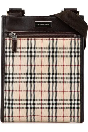 Burberry Hobo Bags - 2000-2017 House Check Canvas Crossbody - Gr. unisize - in - für Damen