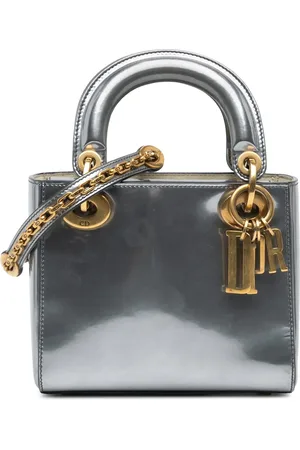 Dior Crossbody Bags - 2018 Mini Metallic Glazed Calfskin Lady Dior - für Damen