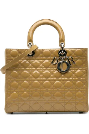 Dior Crossbody Bags - 2012 Large Patent Cannage Lady Dior - Gr. unisize - in - für Damen