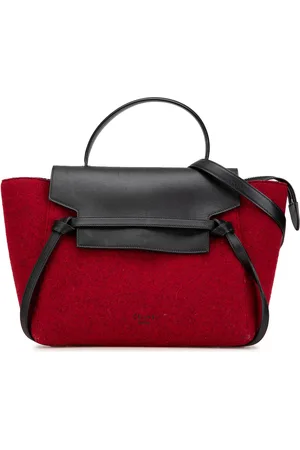 Céline Crossbody Bags - 2016 Mini Felt and Calfskin Belt Satchel - Gr. unisize - in - für Damen