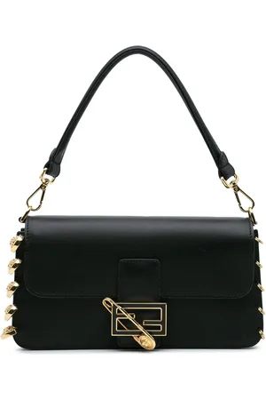 VERSACE Crossbody Bags - 2010-2024 Fendi Fendace Seta Vitello Calfskin Broo - Gr. unisize - in - für Damen