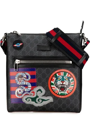 Gucci Hobo Bags - 2000-2015 GG Supreme Night Courrier Crossbody - Gr. unisize - in - für Damen
