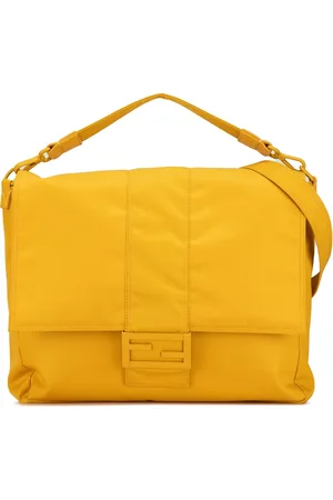 Fendi Hobo Bags - 2000-2018 Large Econyl Nylon Baguette Satchel - Gr. unisize - in - für Damen