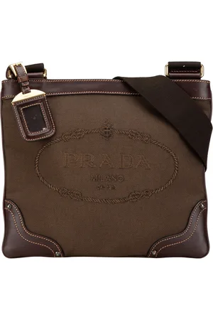 Prada Hobo Bags - 2010-2024 Canvas Canapa Logo Crossbody - Gr. unisize - in - für Damen