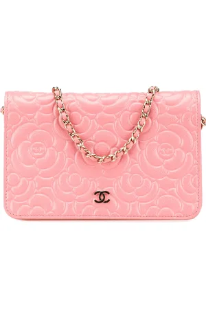 CHANEL Portemonnaies - 2019 CC Caviar Camellia Wallet On Chain - Gr. unisize - in - für Damen
