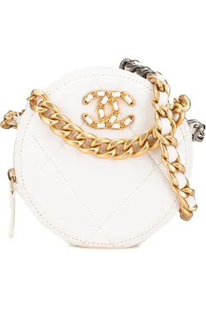 CHANEL Clutches - 2021 Lambskin 19 Round Clutch with Chain - Gr. unisize - in - für Damen