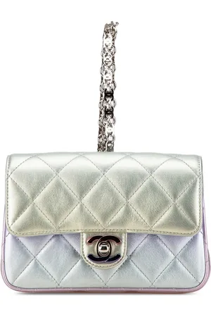 CHANEL Hobo Bags - Quilted Gradient Metallic Calfskin Clutch - für Damen