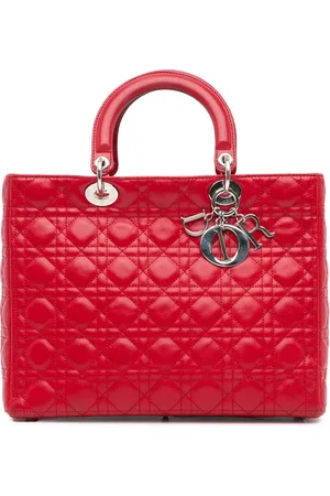 Dior Crossbody Bags - 2010-2015 Large Lambskin Cannage Lady Dior - Gr. unisize - in - für Damen