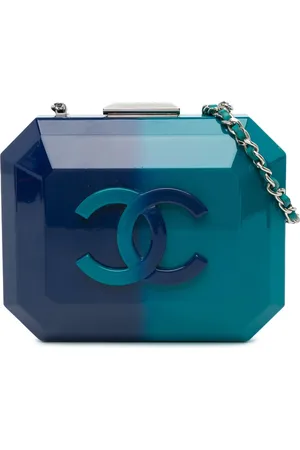 CHANEL Clutches - 2014 CC Ombre Acrylic Clutch on Chain - Gr. unisize - in - für Damen