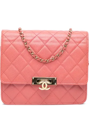 CHANEL Portemonnaies - 2018 Quilted Caviar Golden Class Wallet On Chain - Gr. unisize - in - für Damen