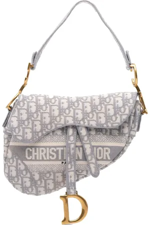 Dior Hobo Bags - 2020 Oblique Embroidered Canvas Saddle Bag - Gr. unisize - in - für Damen