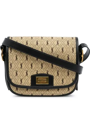 Saint Laurent Hobo Bags - Small Canvas Monogram All Over Crossbody - Gr. unisize - in - für Damen