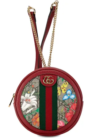 Gucci Rucksäcke - 2010-2015 Mini GG Supreme Flora Round Ophidia Back - Gr. unisize - in - für Damen