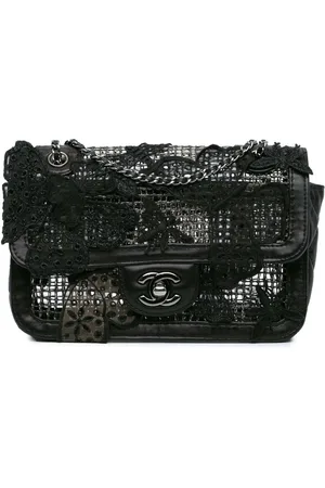 CHANEL Crossbody Bags - 2010-2011 Small Mesh Butterfly Flap - Gr. unisize - in - für Damen