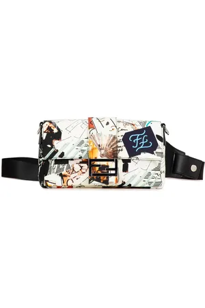 Fendi Bauchtaschen - 2010-2024 Nylon Karl Kollage Convertible Belt Bagu - Gr. unisize - in - für Damen