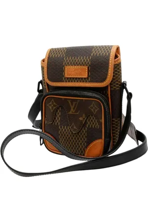 LOUIS VUITTON Hobo Bags - Nigo Giant Damier Ebene Monogram Nano Amazone - Gr. unisize - in - für Damen