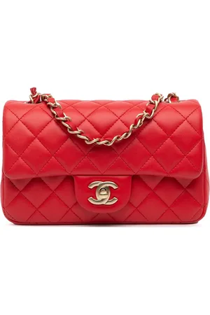 CHANEL Hobo Bags - 2012-2013 Mini Rectangular Classic Lambskin Single - Gr. unisize - in - für Damen